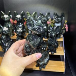 Sphynx Cat Crystal Carving wholesale product photo 1