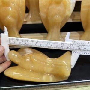 Yellow Calcite Angel Crystal Carving wholesale product photo 2