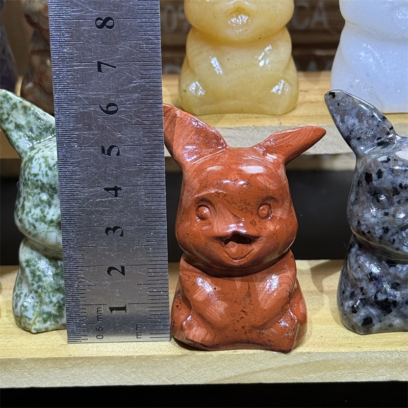 Yellow Cartoon Mouse Crystal Carving wholesale product photo 1